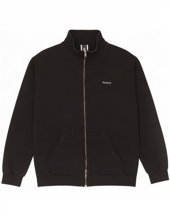 Reebok muška trenirka Gornja jakna Large Black Cotton