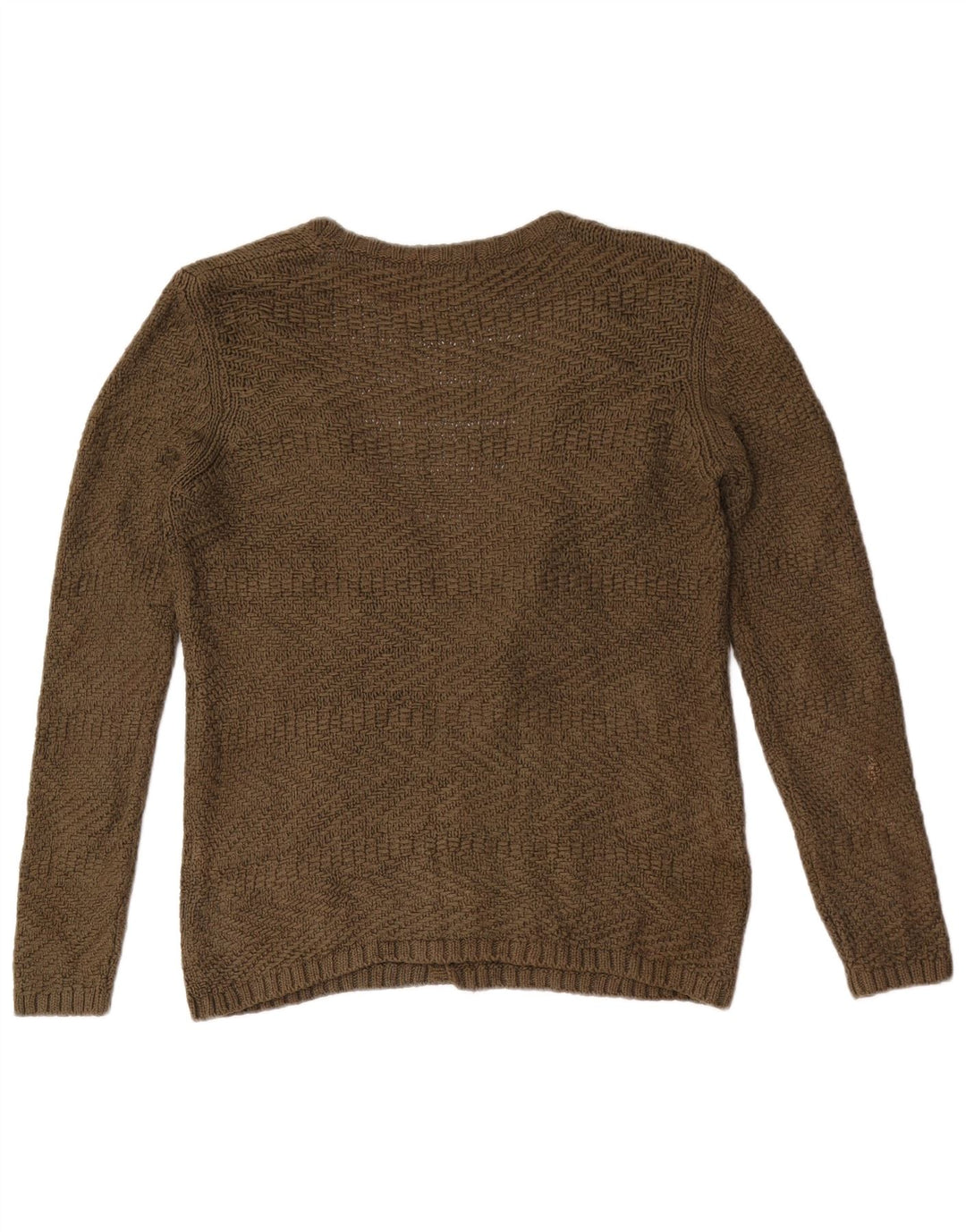 Massimo Dutti ženski otvoreni kardigan pulover UK 12 srednje boje kaki