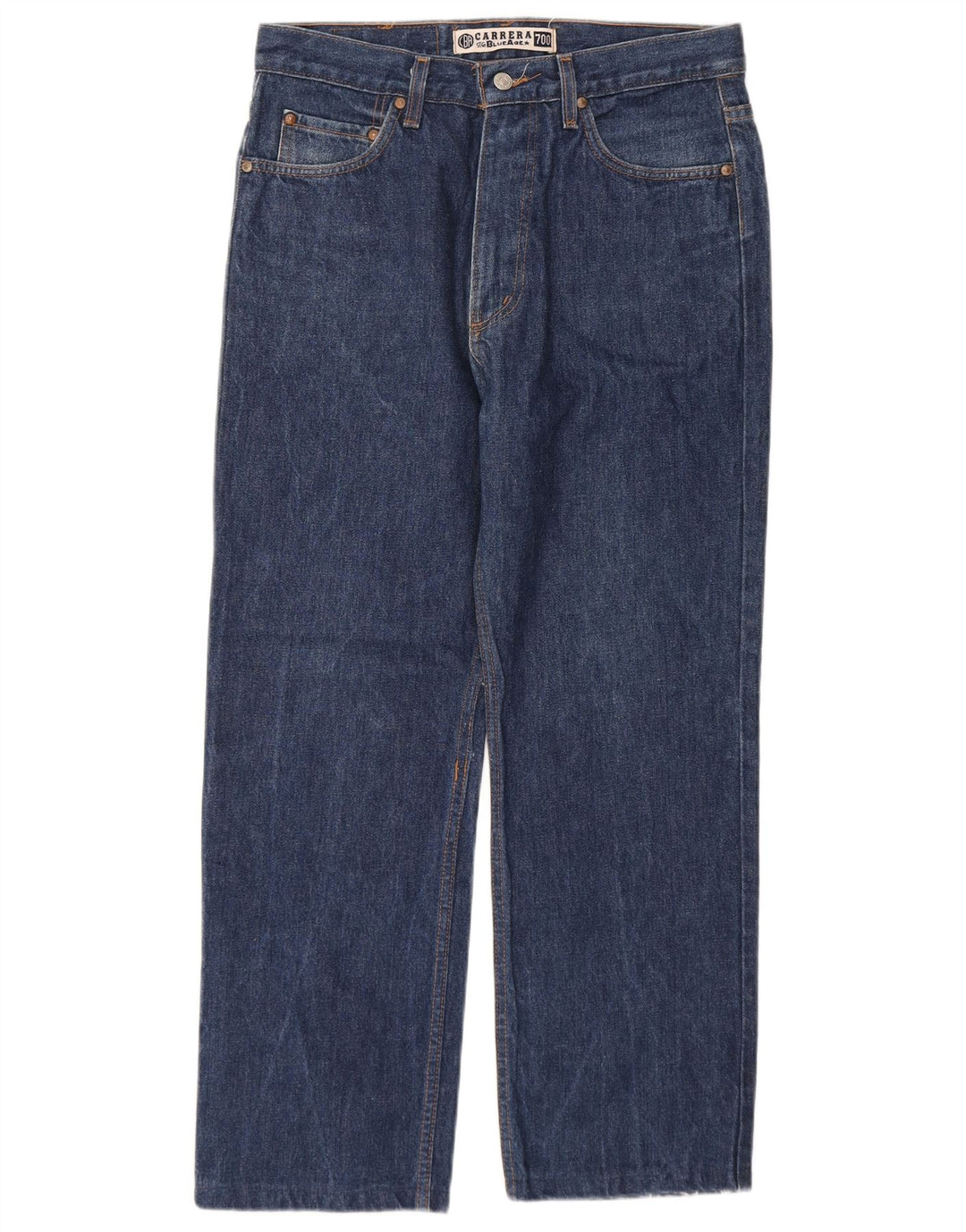 CARRERA Mens 700 Straight Jeans W32 L27 Navy Blue