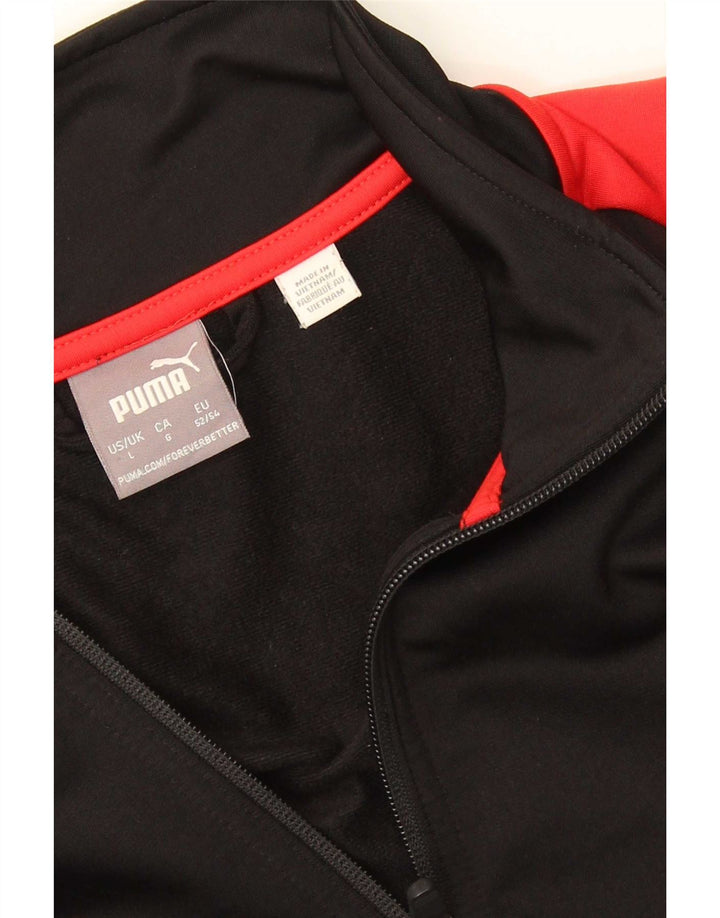 Puma muška gornja jakna trenirke Large Black Colourblock