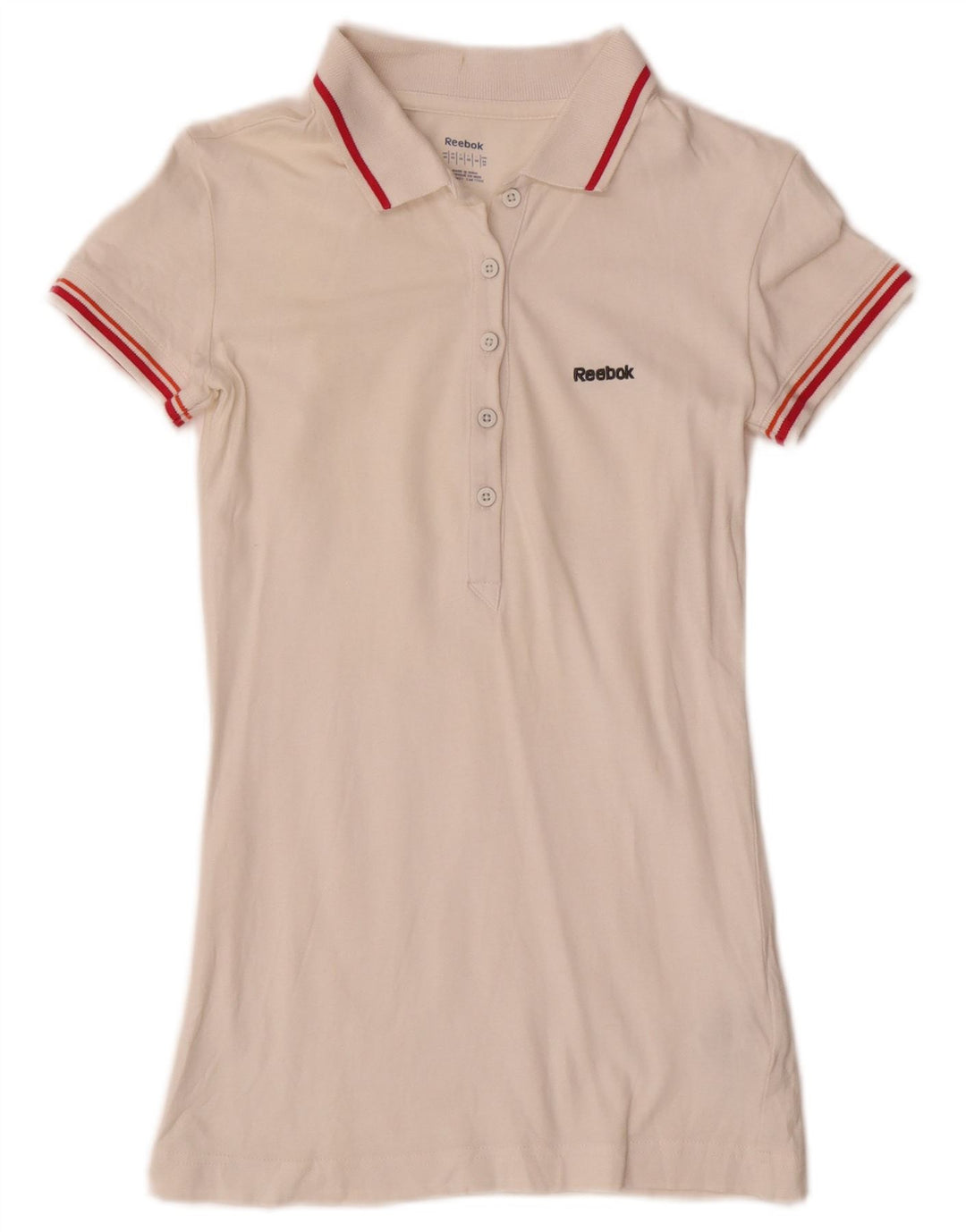 REEBOK ženska polo majica UK 4 XS bijeli pamuk