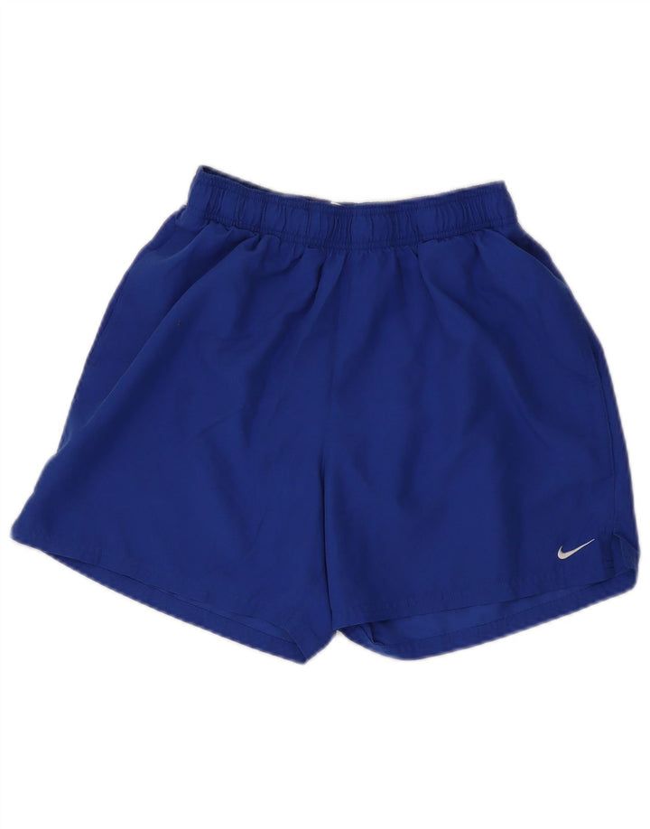 Nike muške sportske kratke hlače srednje plave boje od poliestera