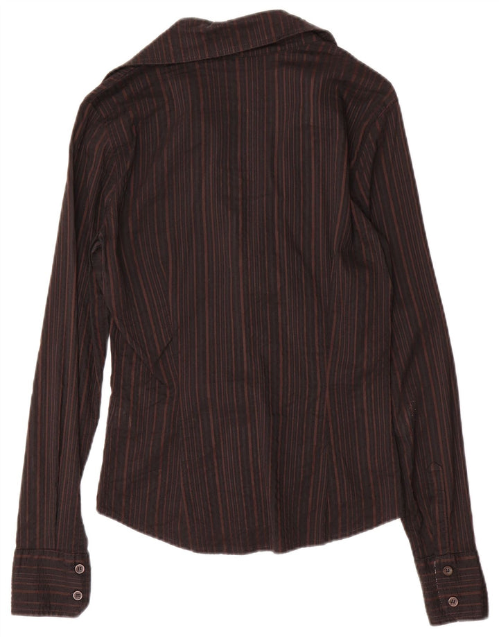 Ženska košulja Guess By Marciano IT 42 srednje smeđe na pruge