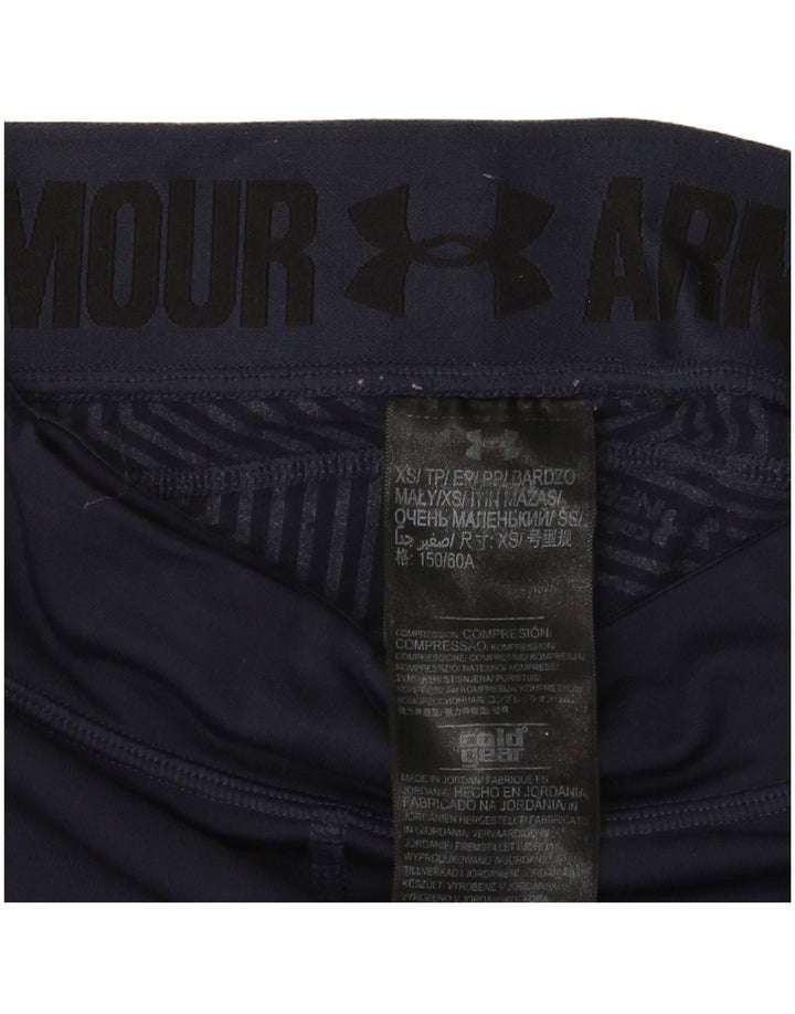 Under Armour ženske tajice UK 4 XS tamnoplavi poliester u boji