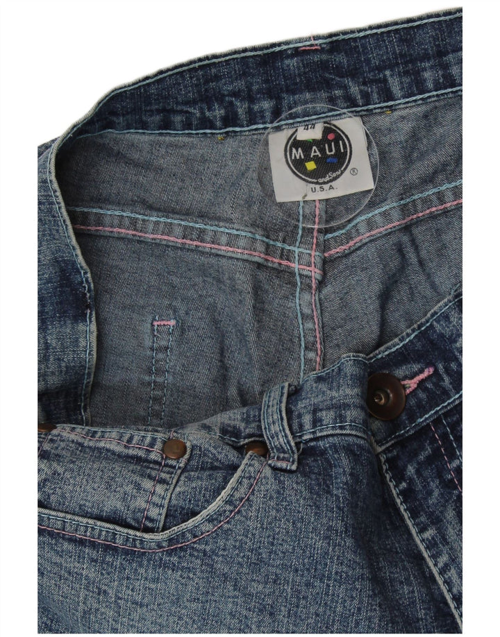 MAUI AND SONS Ženske kapri traperice EU 44 XL W34 L21 Plava