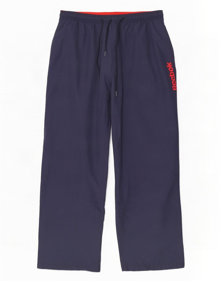 Reebok muške hlače s trenirkom Graphic Large Navy Blue Colourblock