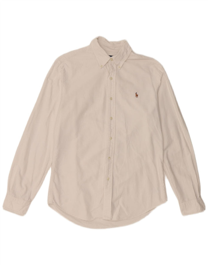 Ralph Lauren muška uska košulja srednje bijelog pamuka