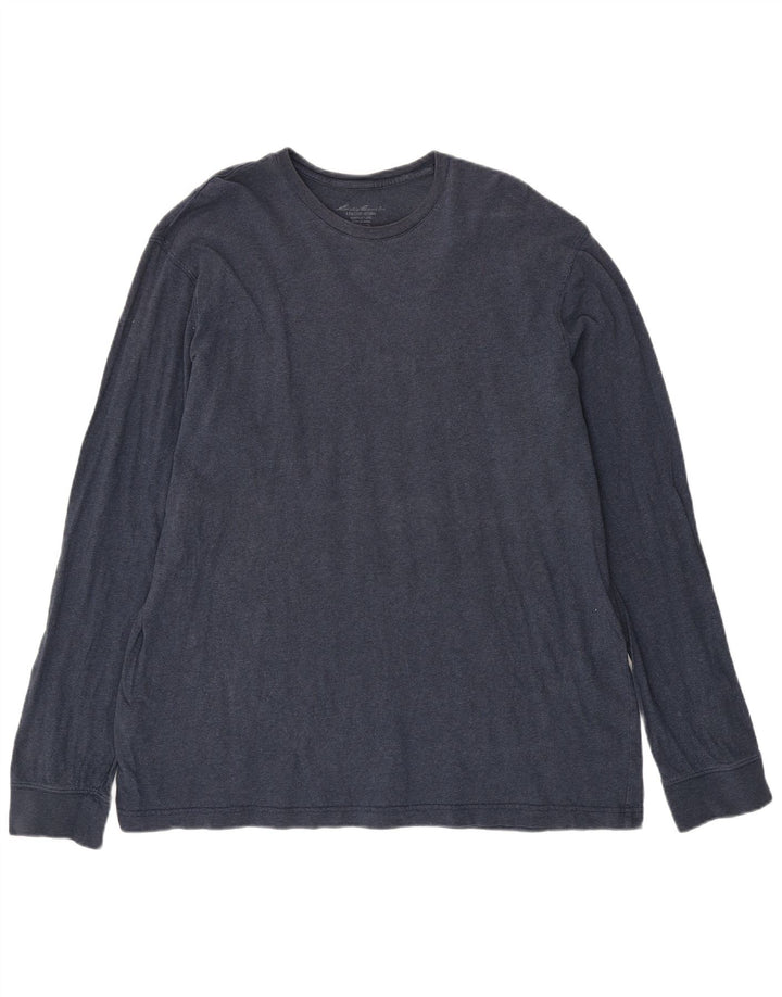 Eddie Bauer muška visoka majica dugih rukava XL tamnoplavi pamuk