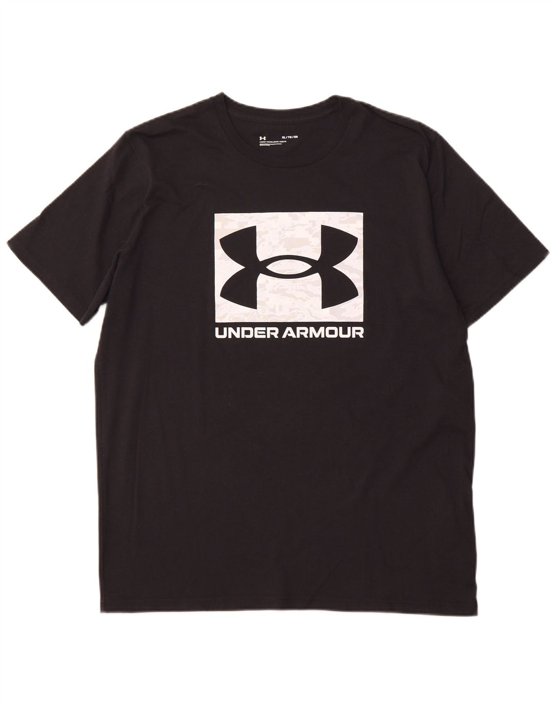 UNDER ARMOUR Muška majica s grafičkim motivima XL, crni pamuk