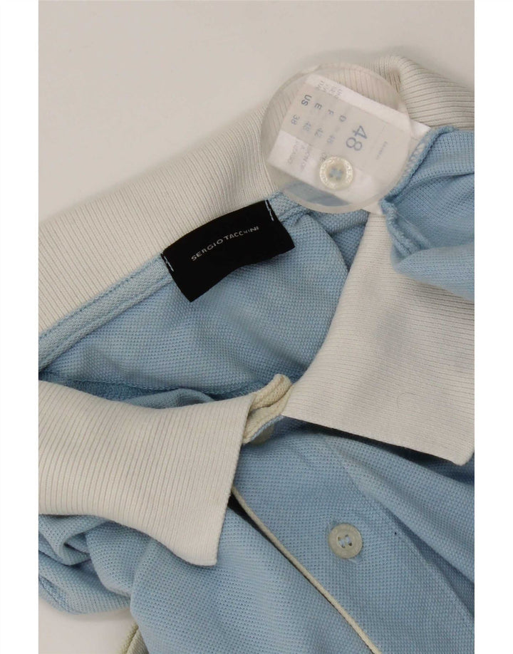 Sergio Tacchini muška polo majica IT 48 pamuk srednje plave boje