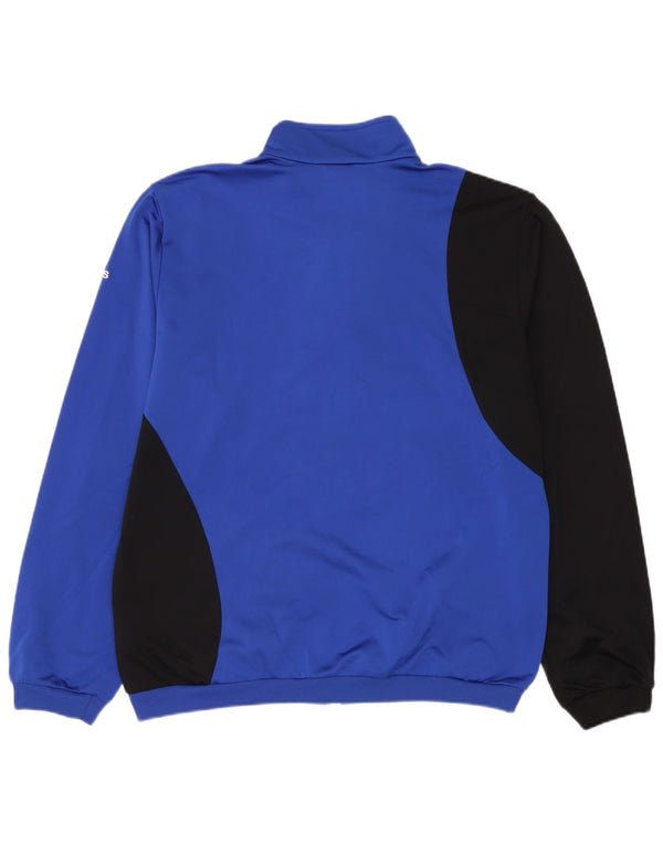 Adidas muška trenirka gornja jakna UK 48/50 XL plava poliesterska boja