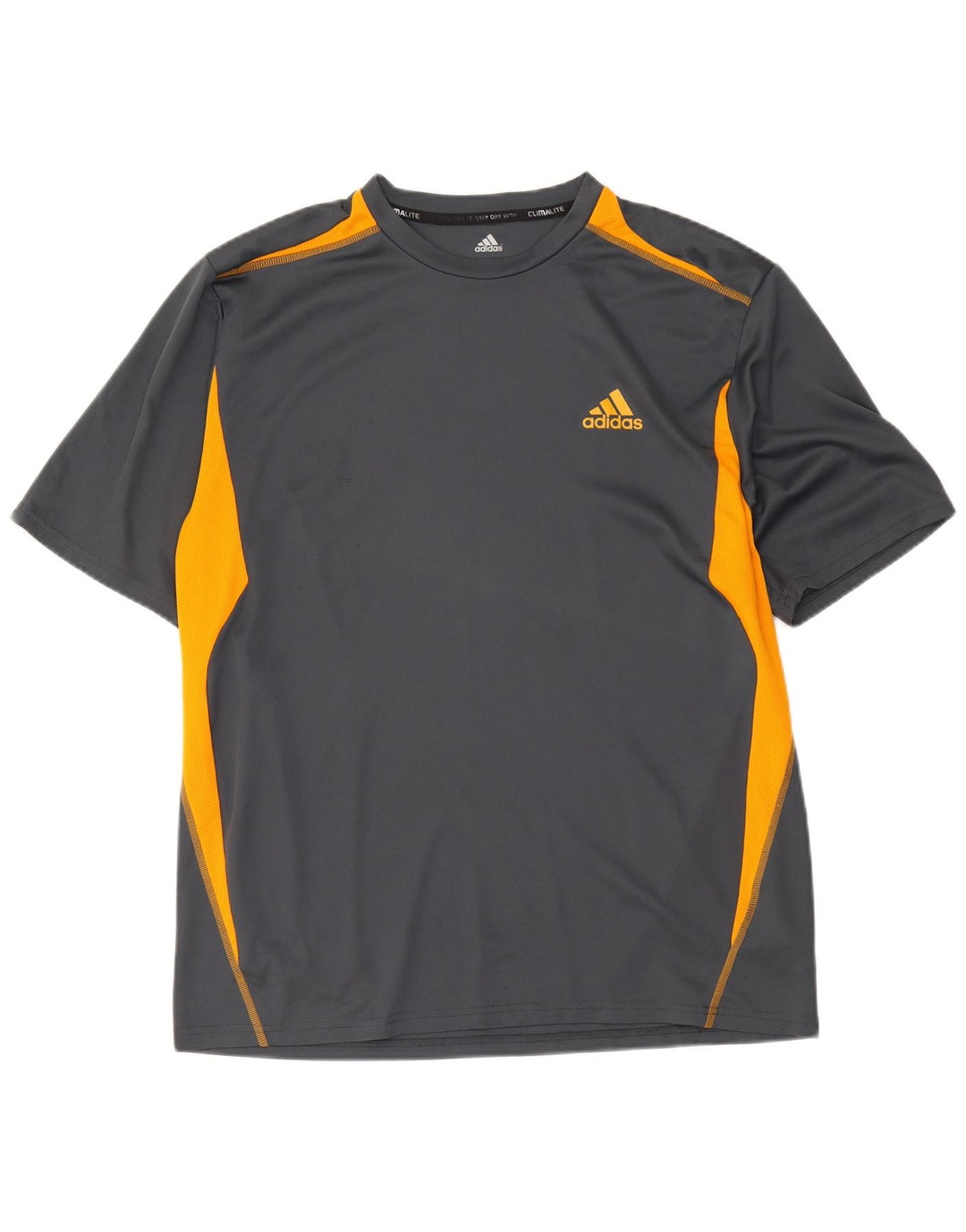 Adidas muška majica kratkih rukava Climalite XL siva poliesterska boja
