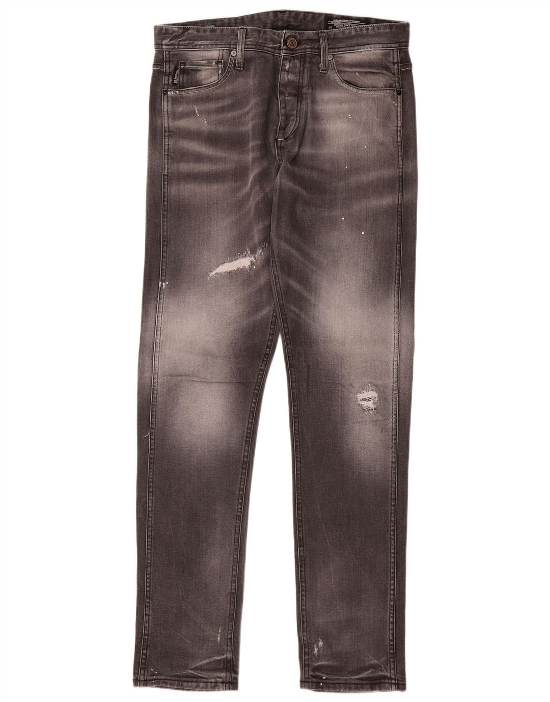 Muške uske traperice Jack & Jones, W32 L33, sive