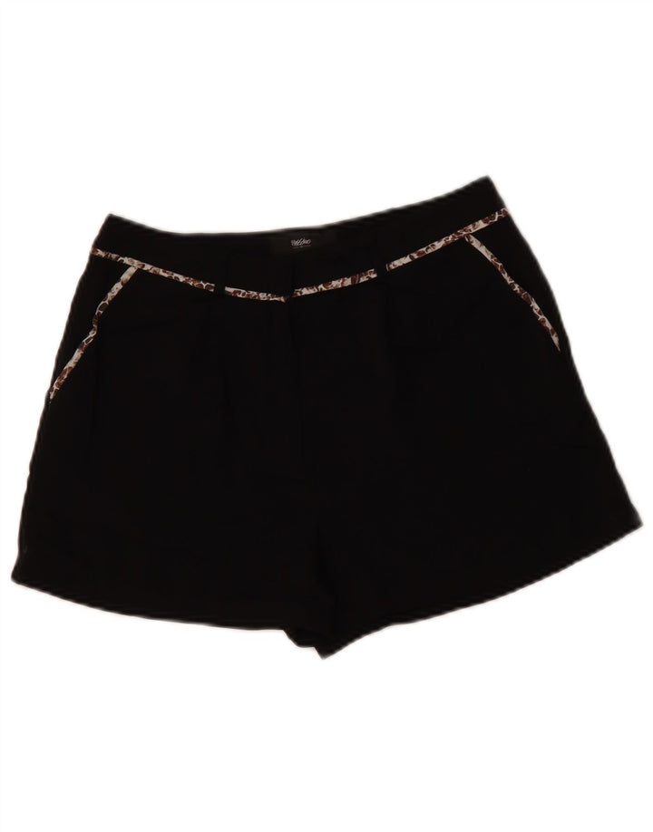 MOSSIMO Ženske chino kratke hlače US 2 XS W28 crni poliester