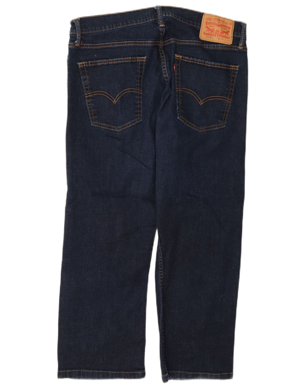 Levi's muške 514 skraćene traperice W36 L25 tamnoplavi pamuk