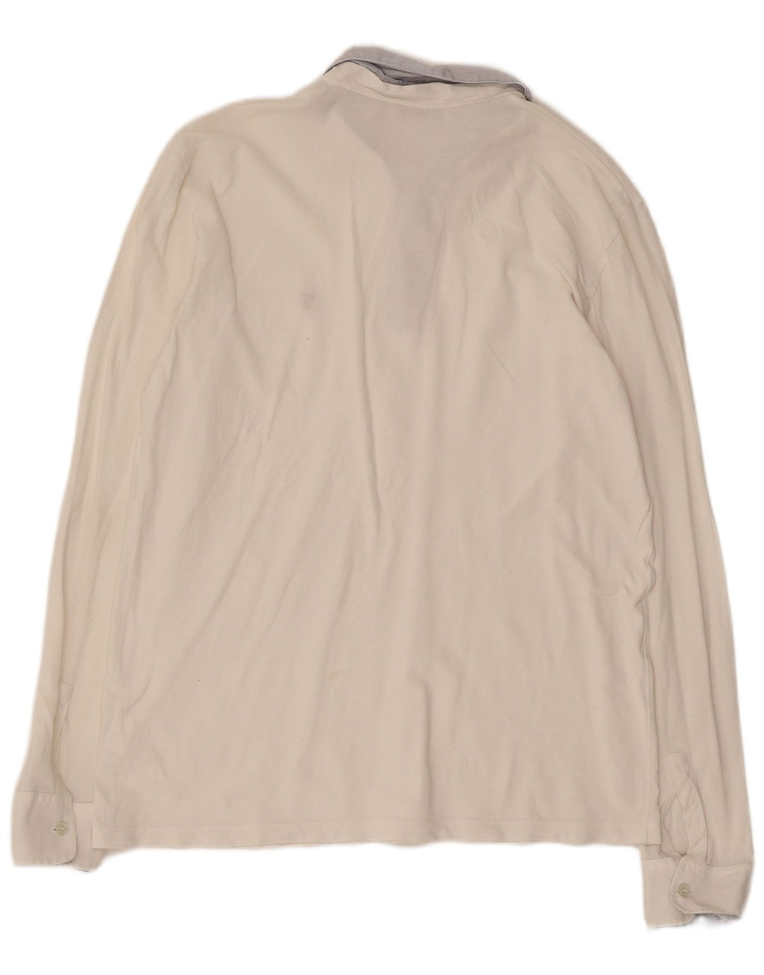 TRUSSARDI ženska polo majica dugih rukava za ragbi UK 18 XL bijeli pamuk