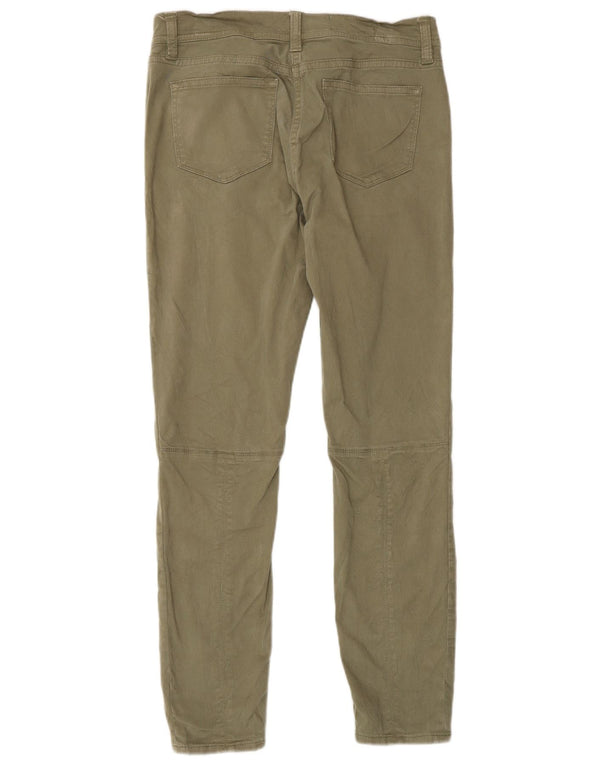 J. Crew ženske uske chino hlače W26 L26 Zeleni pamuk