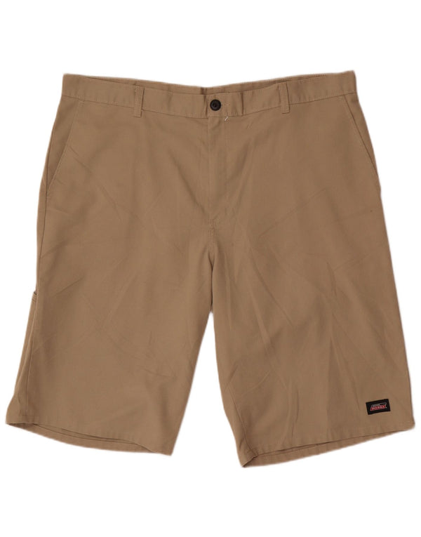 Dickies muške chino kratke hlače W40 XL smeđi poliester