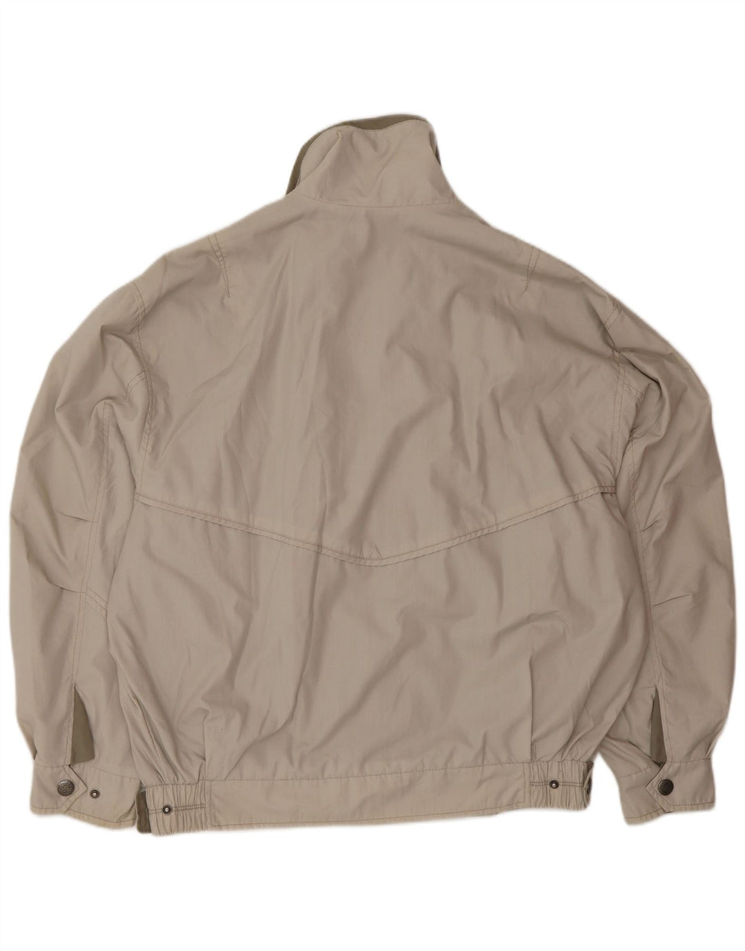 Vintage muška bomber jakna IT 50 veliki bež poliester