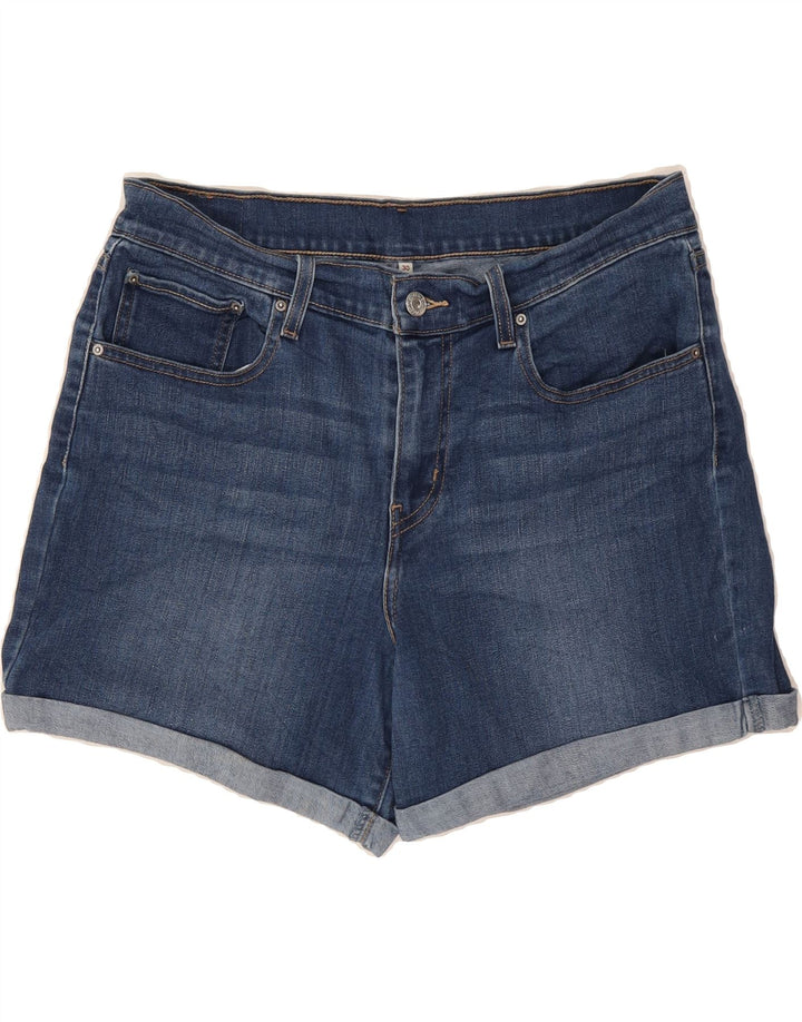 LEVI'S Womens Denim Shorts W30 Medium Blue Cotton Vintage Levi's and Second-Hand Levi's from Messina Hembry 