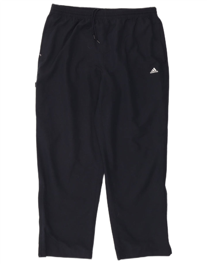 Adidas muške hlače za trenirku 2XL tamnoplavi poliester