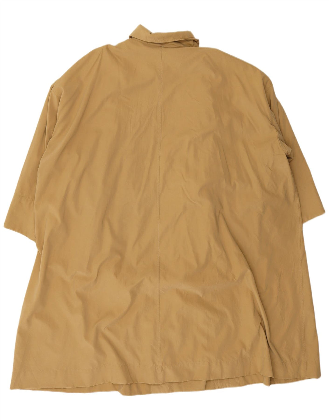 Max Mara ženski vikend preveliki kaput UK 12 srednje bež poliamid