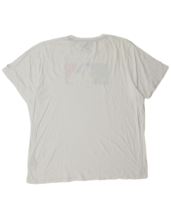 Originalna roba, muška majica kratkih rukava New Era, 3XL bijeli pamuk