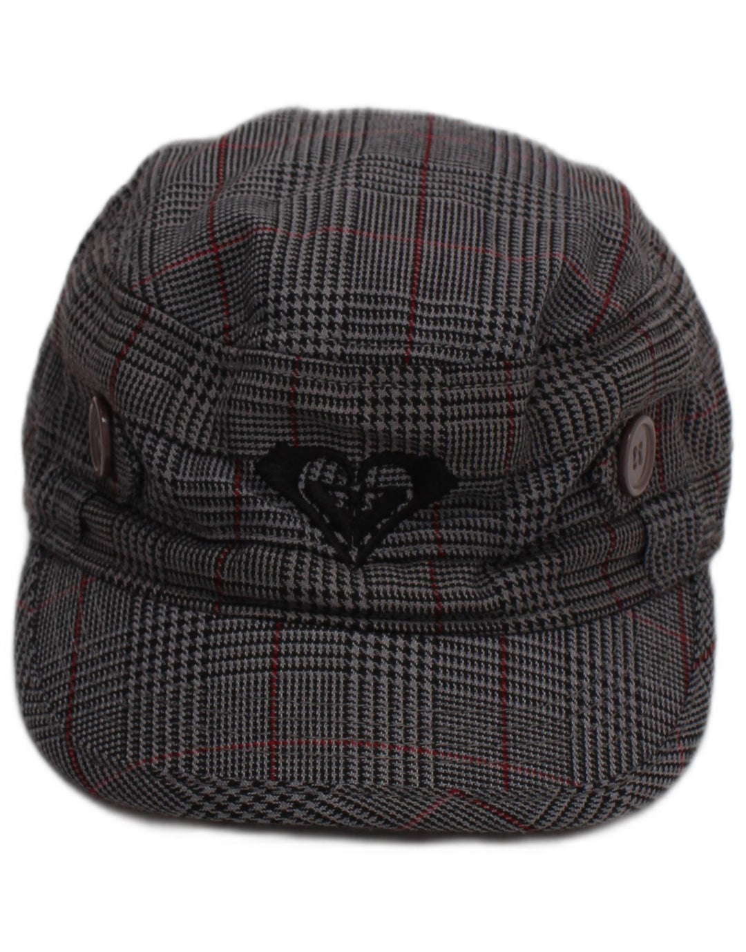 Roxy ženska kapa jedne veličine, siva, houndstooth