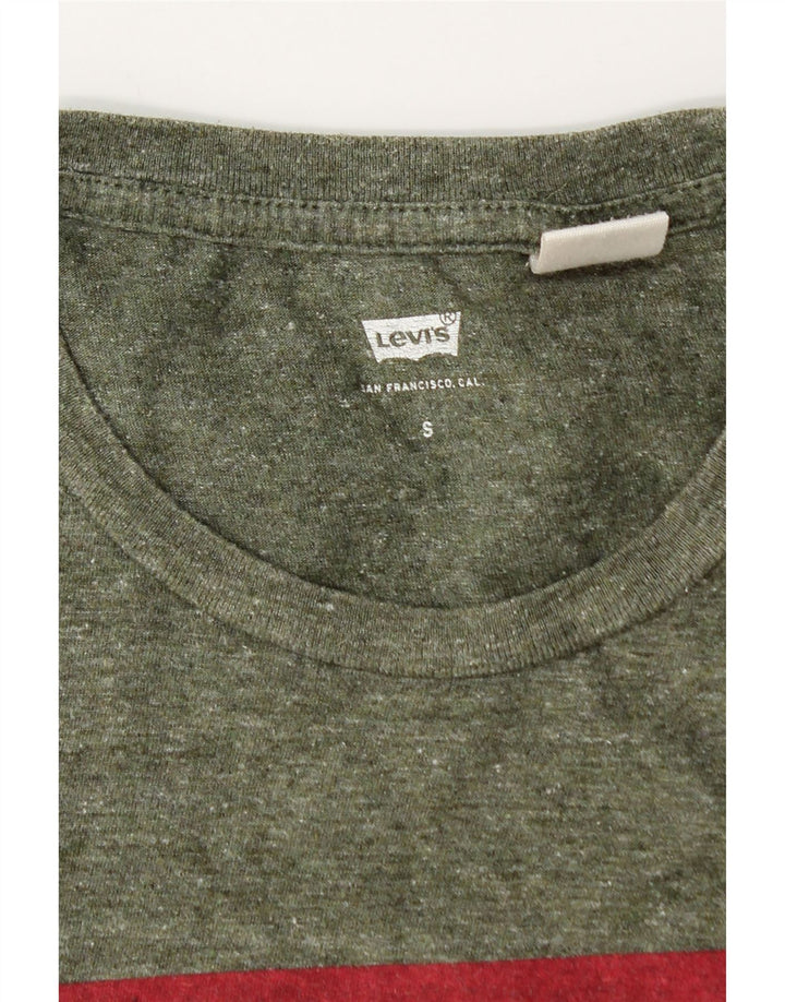 Levi's muška majica kratkih rukava s grafičkim motivima, mali kaki s pjegama