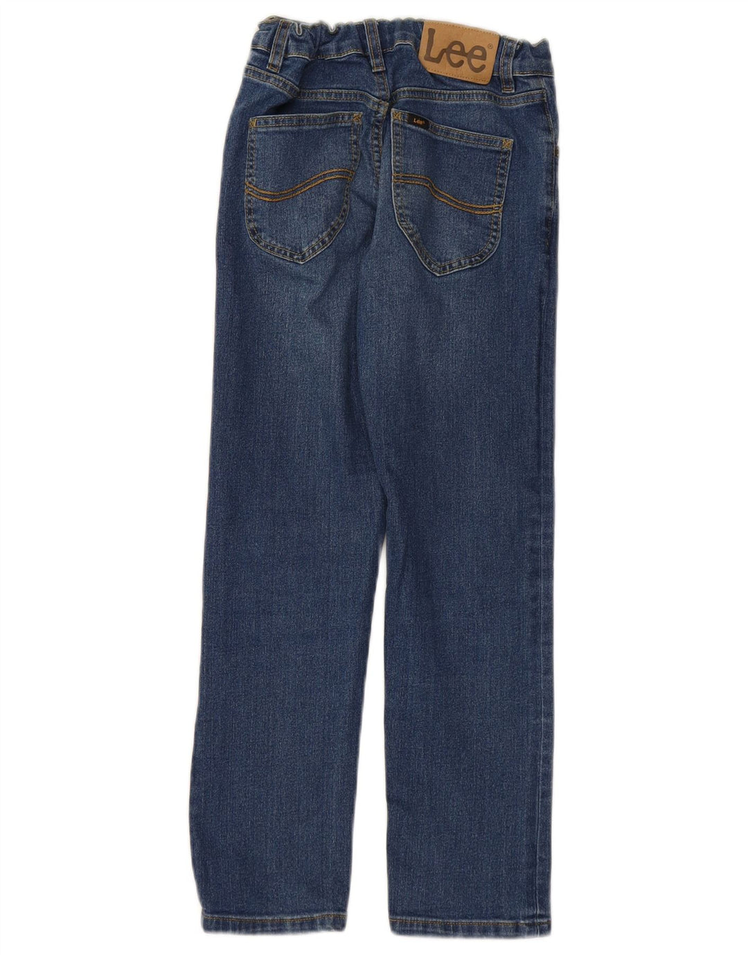 LEE Boys Straight Jeans 10-11 Years W22 L24 Plavi pamuk