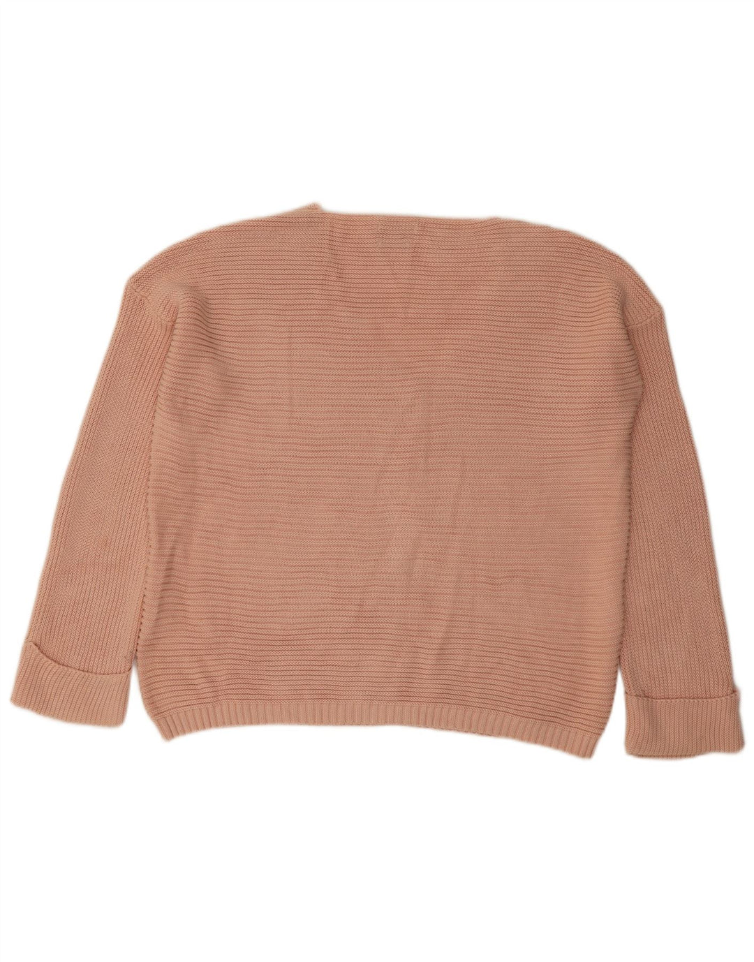 Ženski džemper s V-izrezom Massimo Dutti UK 16 Veliki ružičasti