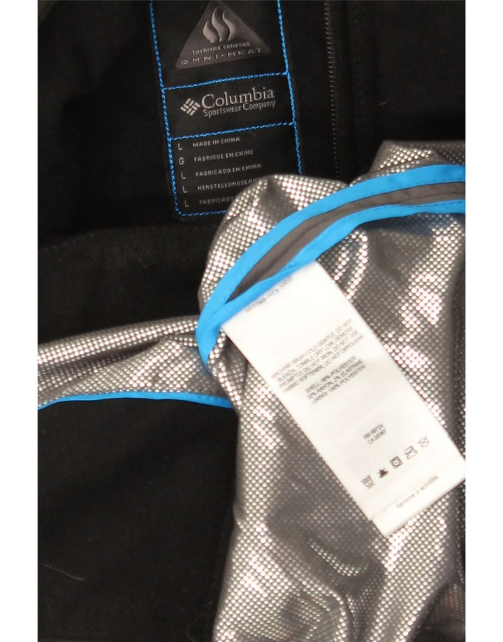 COLUMBIA ženski kaput s kapuljačom Omni-Heat UK 14 veliki crni poliester