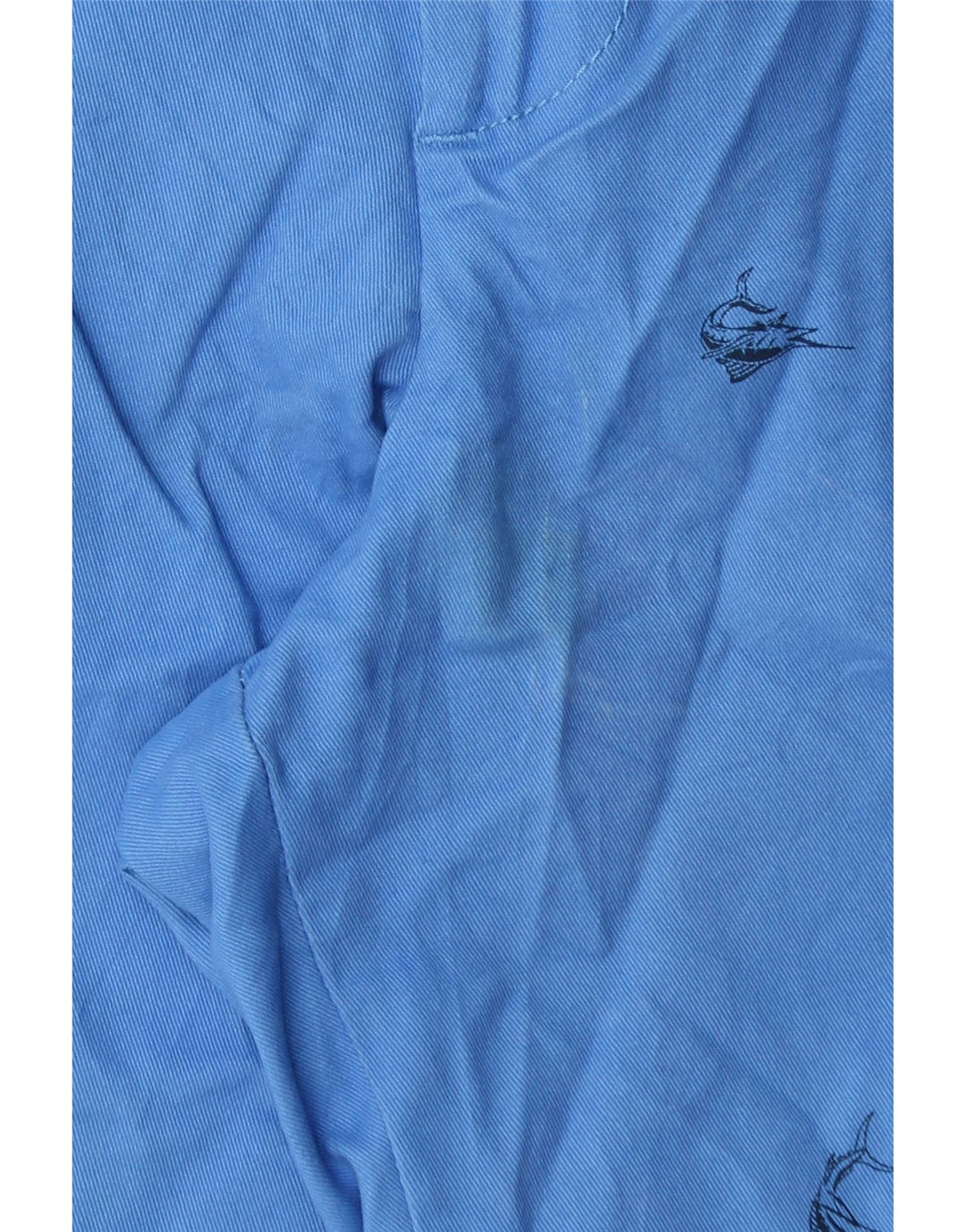 IZOD Muške kratke chino hlače sa slanom vodom W34 Pamuk s velikim plavim točkama