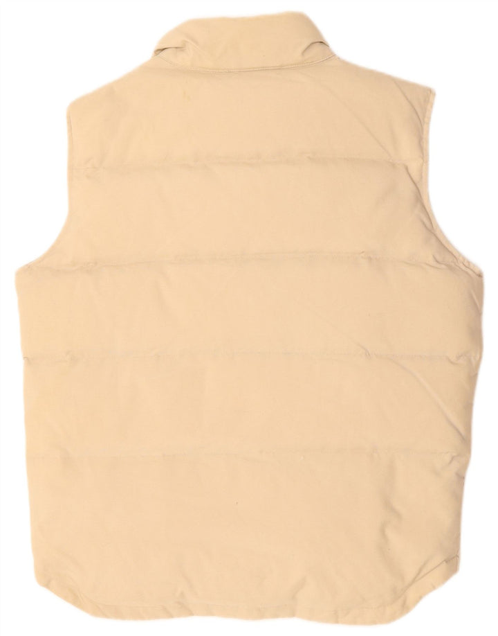 Lee Mens Padded Gilet UK 38 Medium Beige Poliamide