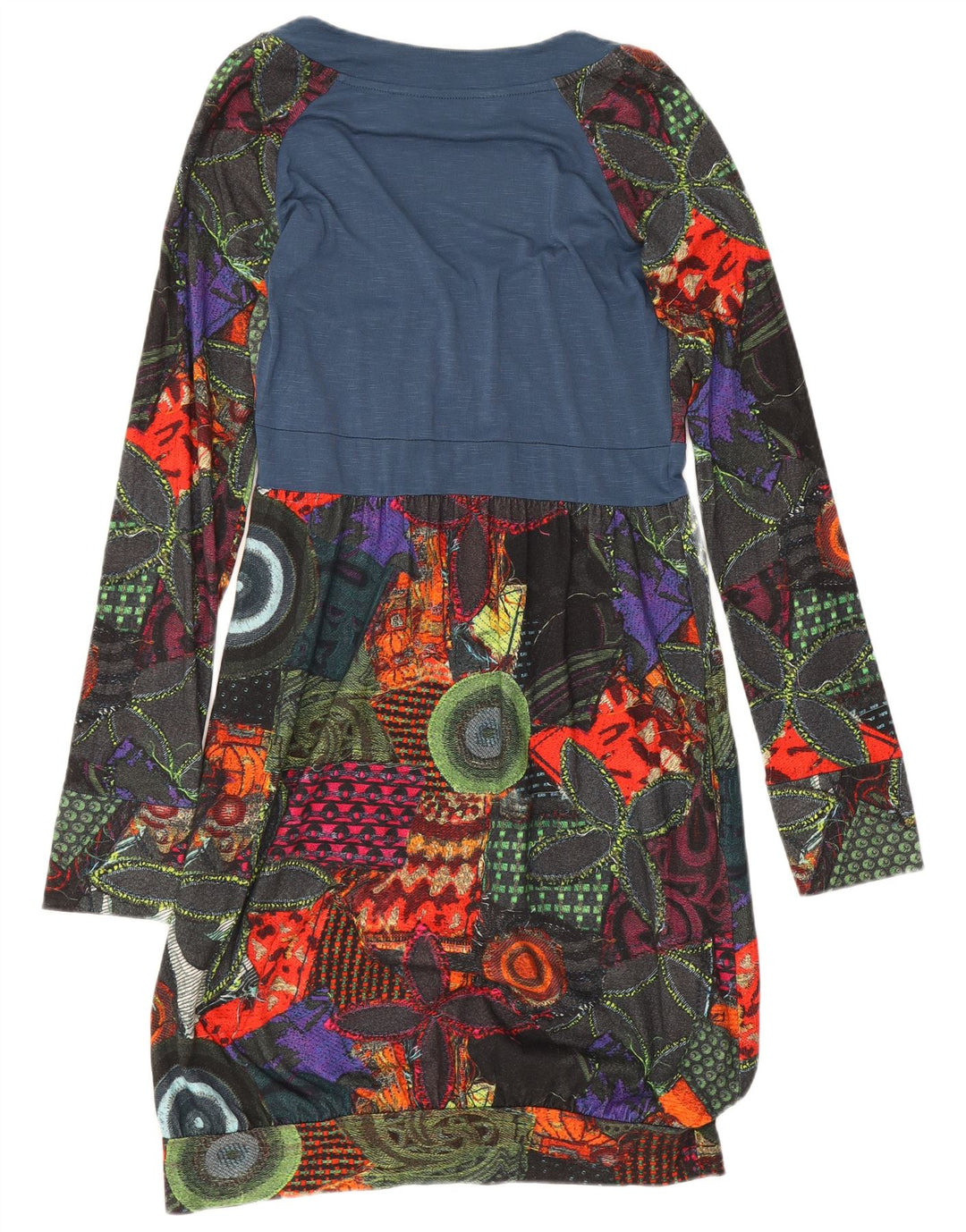Desigual ženska plašt haljina s grafičkim motivima UK 12 srednje višebojnih geometrijskih dimenzija
