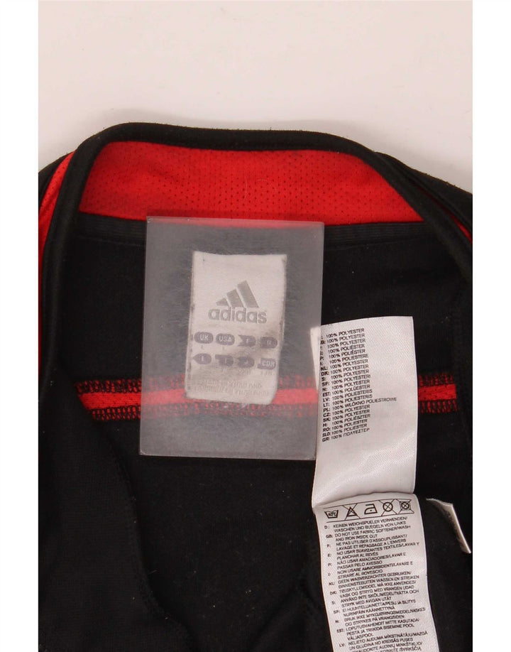 Adidas gornji dio trenirke s patentnim izrezom, velika crna boja
