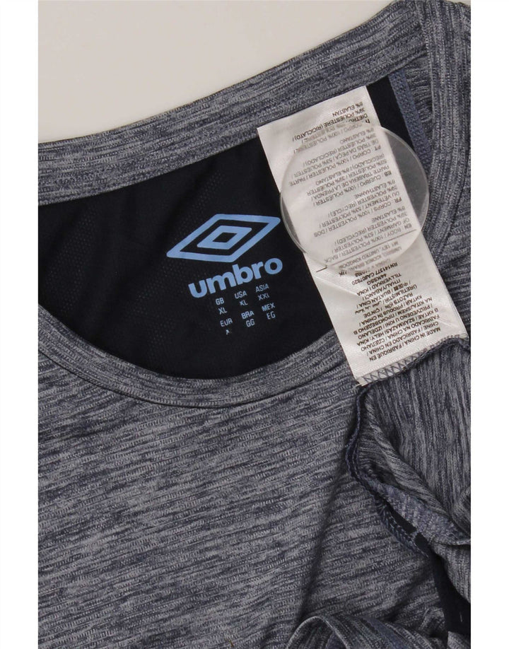 Umbro muška majica kratkih rukava XL tamnoplavi pjegavi poliester