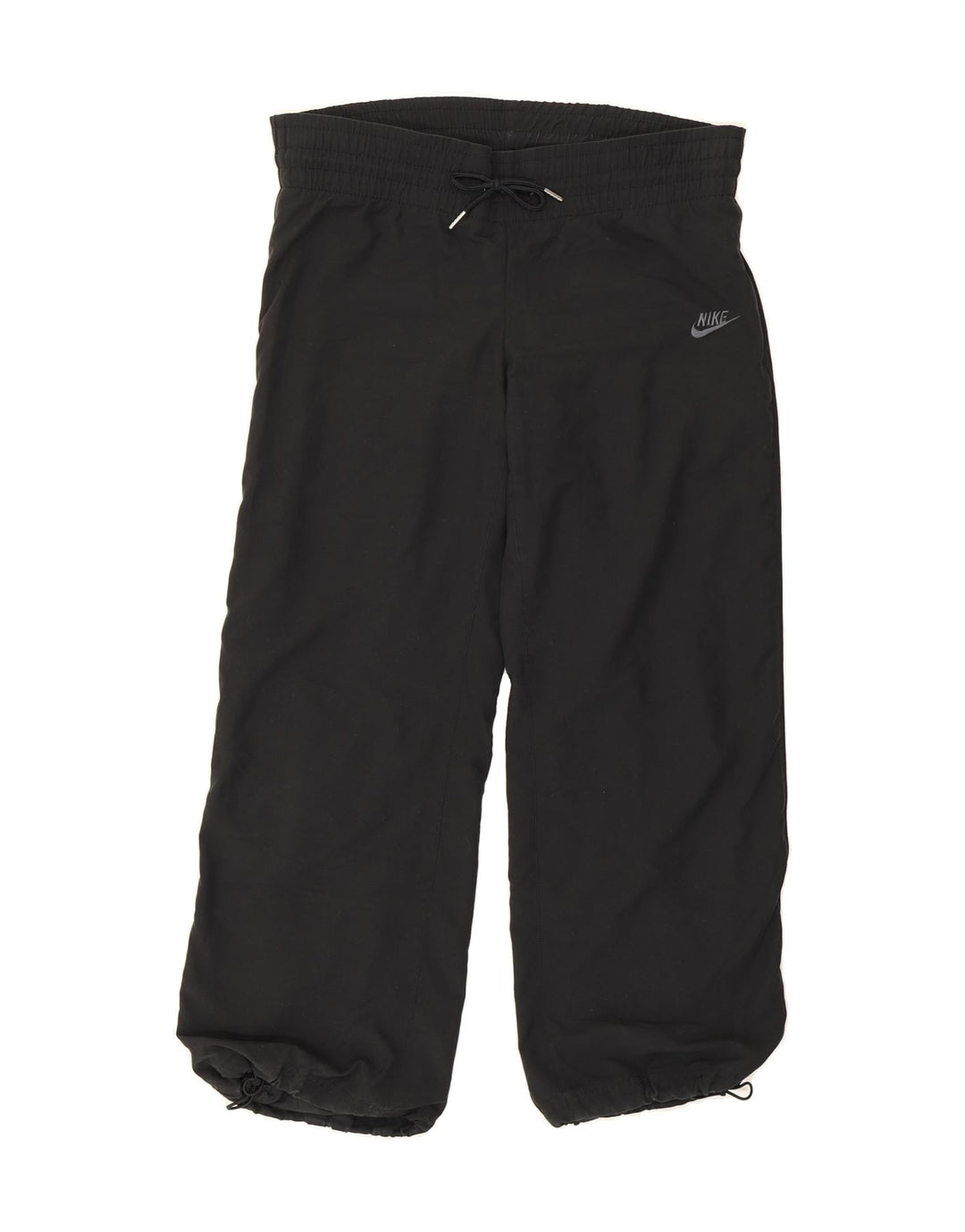 NIKE Womens Tracksuit Trousers UK 14/16 Large Black Polyester Vintage Nike and Second-Hand Nike from Messina Hembry 