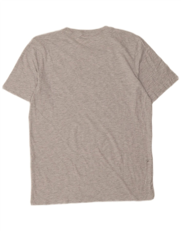Jack & Jones muška grafička majica kratkih rukava srednje sivi flekasti pamuk