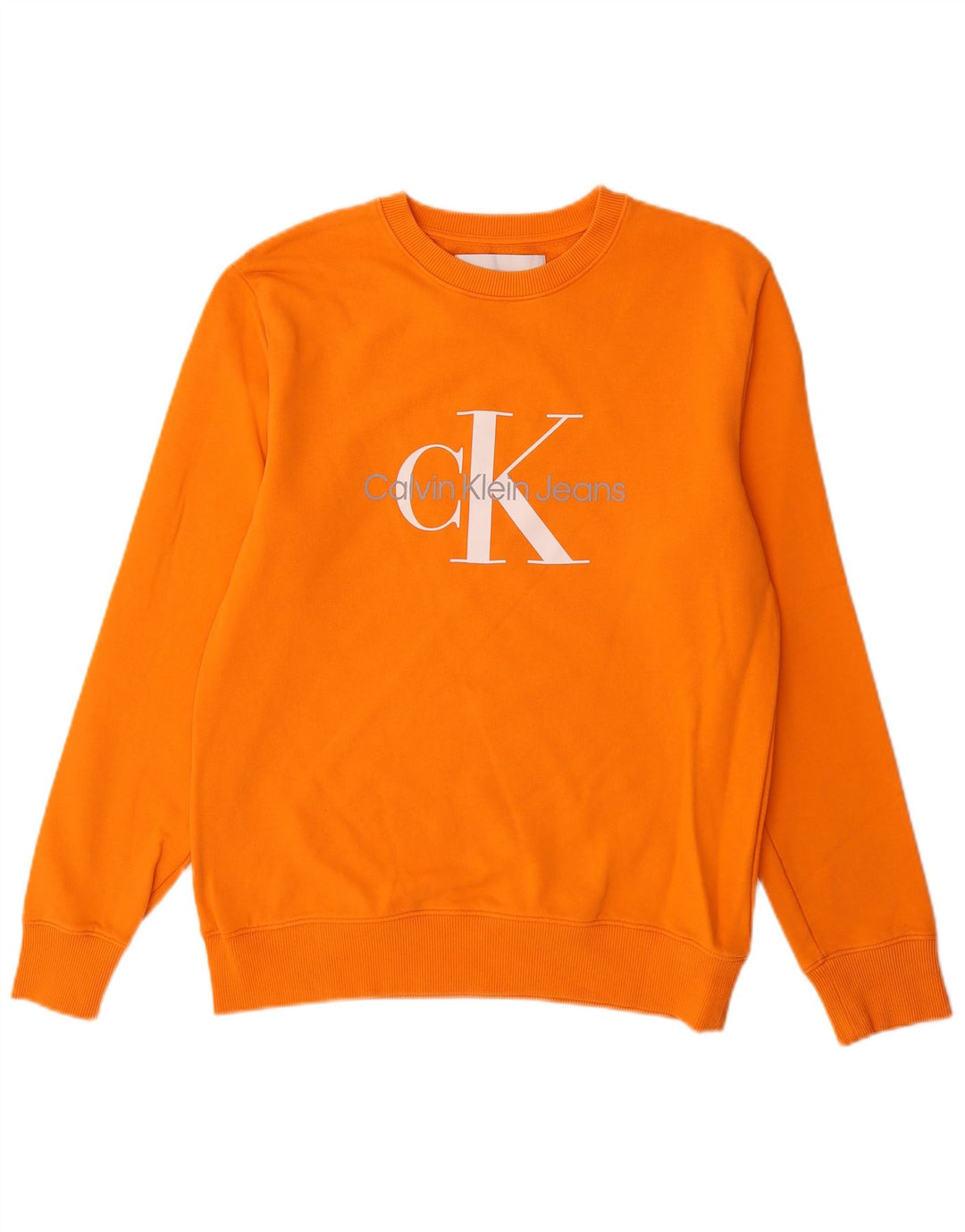 Calvin Klein Jeans muška trenirka s grafičkim motivima Srednje narančasti pamuk