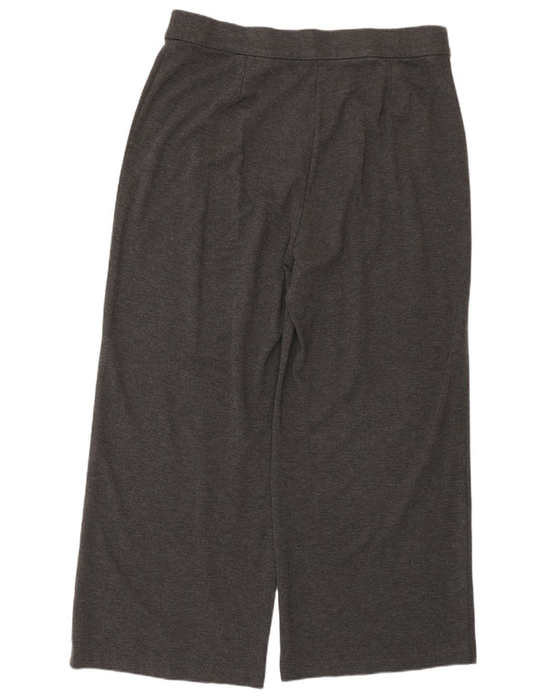 Marks & Spencer ženske široke hlače UK 18 XL W34 L28 sivi poliester