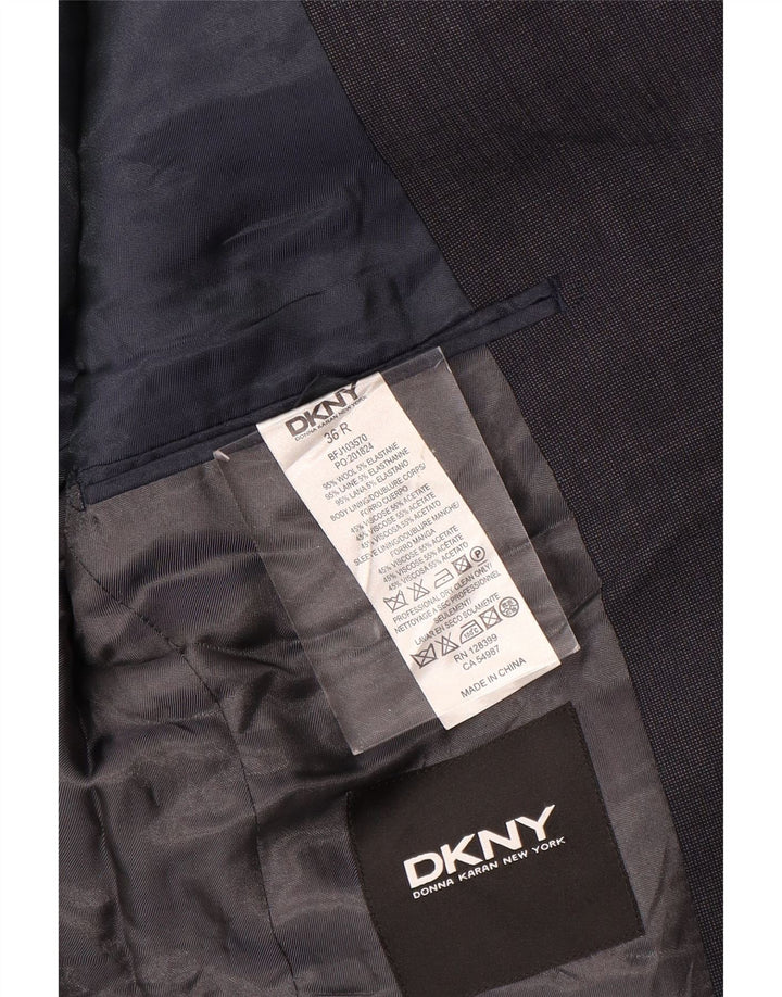 DKNY muška jakna s 2 gumba UK 36 Mala tamnoplava