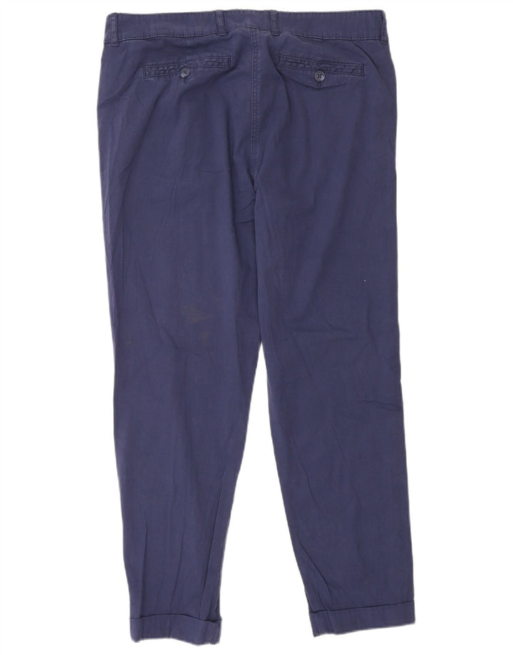 Marks & Spencer ženske uske chino hlače W32 L27 tamnoplave