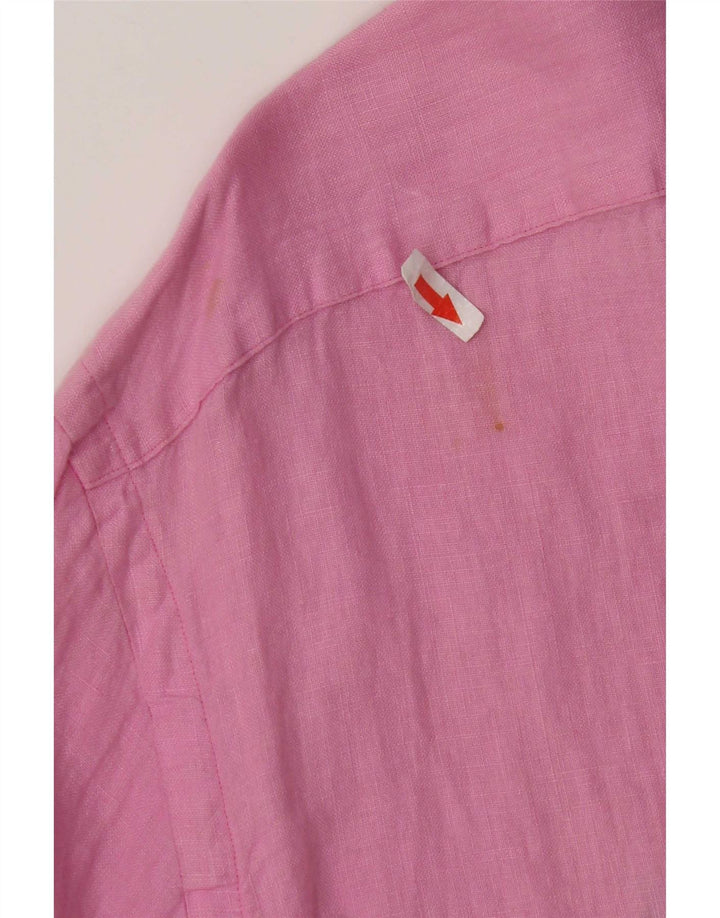 Polo Ralph Lauren muška košulja srednje ružičaste boje od platna