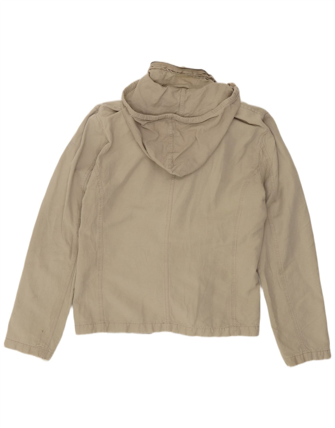 Armani Jeans muška bomber jakna s kapuljačom EU 50 srednje bež pamuk