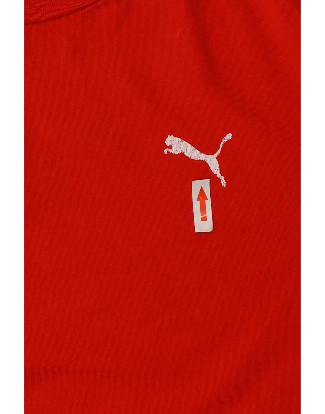 Puma muška majica srednje crvene boje