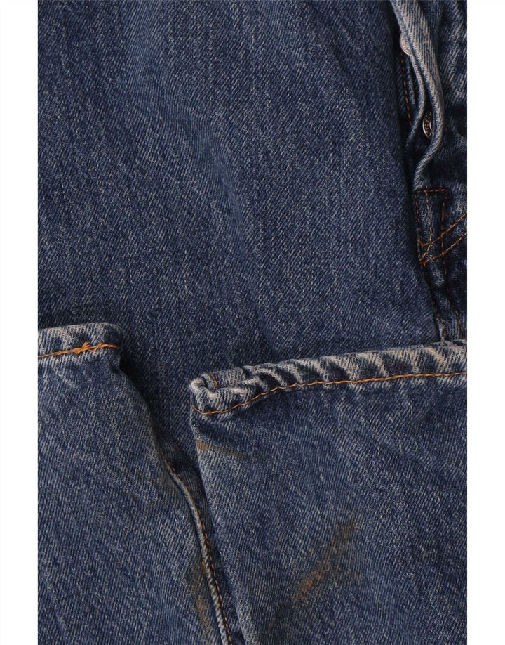 Levi's muške 501 ravne traperice W32 L34 plavi pamuk