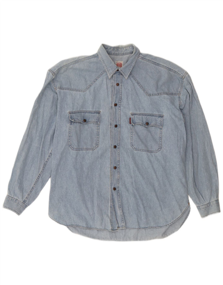 CASUCCI muška traper košulja 2XL plava