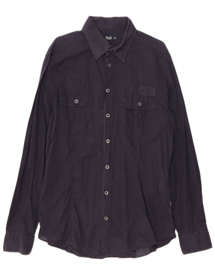 Dolce & Gabbana muška košulja srednje tamnoplava