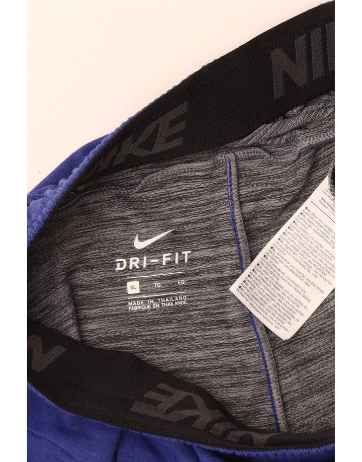 Nike muške Dri Fit sportske kratke hlače XL plava viskoza